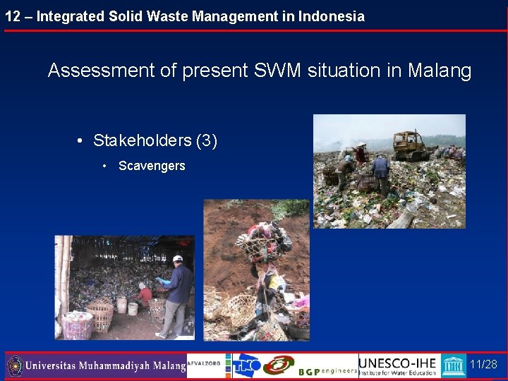 12 – Integrated Solid Waste Management in Indonesia Assessment of present SWM situation in