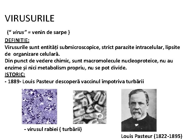 VIRUSURILE (“ virus” = venin de sarpe ) DEFINITIE: Virusurile sunt entități submicroscopice, strict