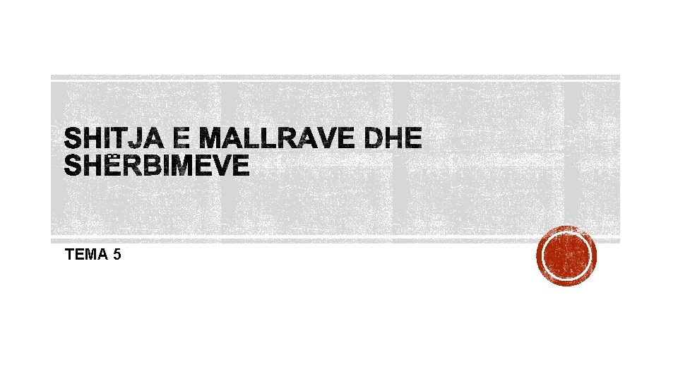 TEMA 5 TEMA 5