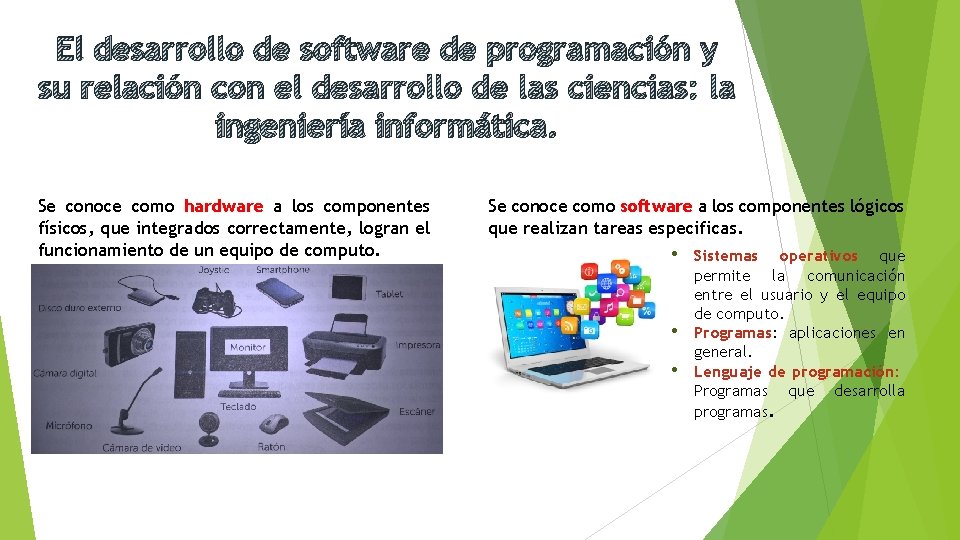El desarrollo de software de programación y su relación con el desarrollo de las