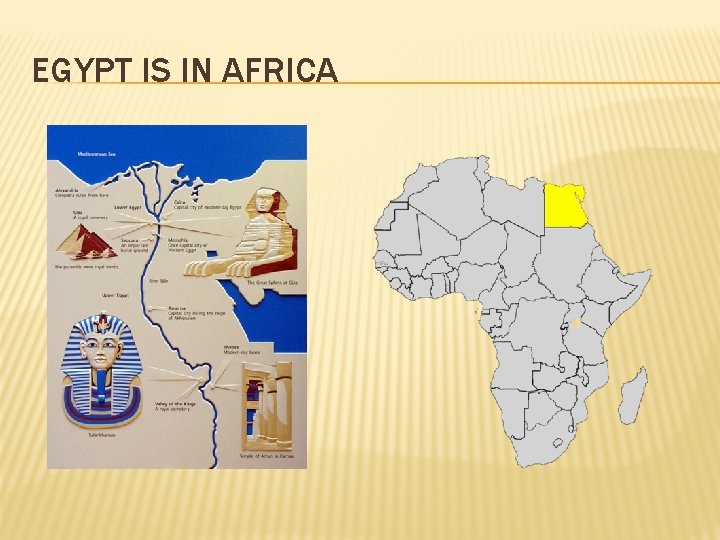 EGYPT IS IN AFRICA 