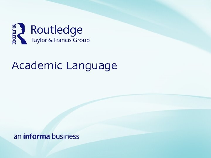 Academic Language 