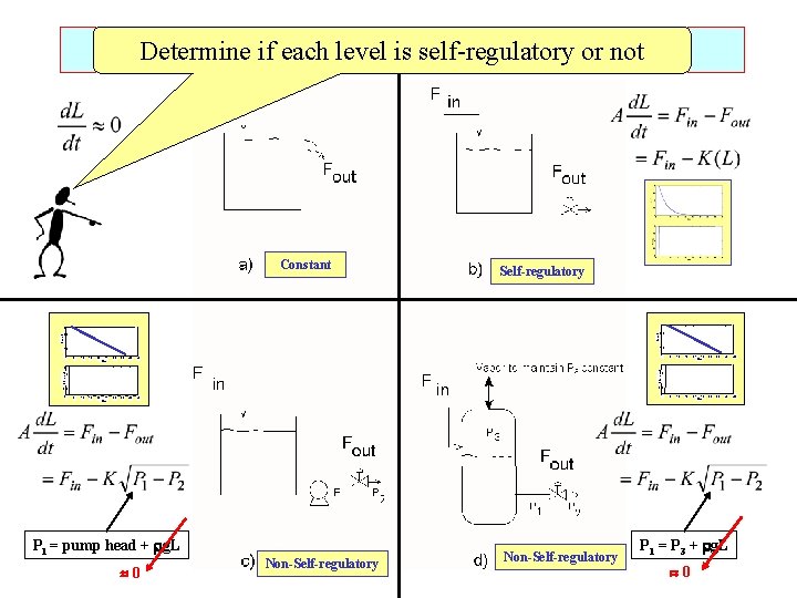 Determine if each 18: level is self-regulatory or not CHAPTER LEVEL CONTROL Constant Self-regulatory Determine if each 18: level is self-regulatory or not CHAPTER LEVEL CONTROL Constant Self-regulatory