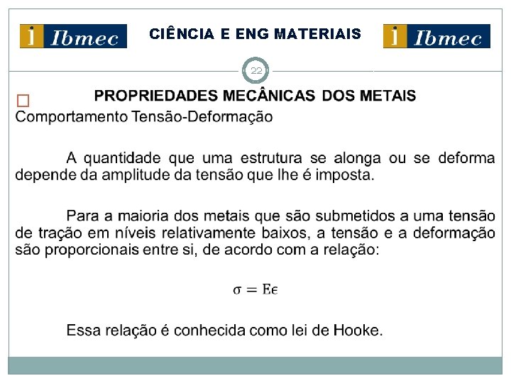 CIÊNCIA E ENG MATERIAIS 22 � 