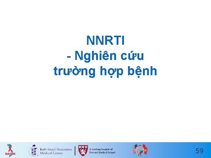 NNRTI - Nghiên cứu trường hợp bệnh 59 