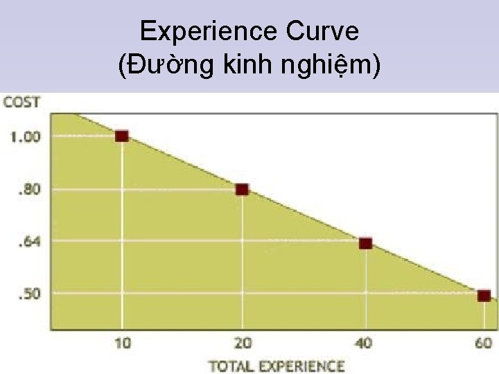 Experience Curve (Đường kinh nghiệm) 