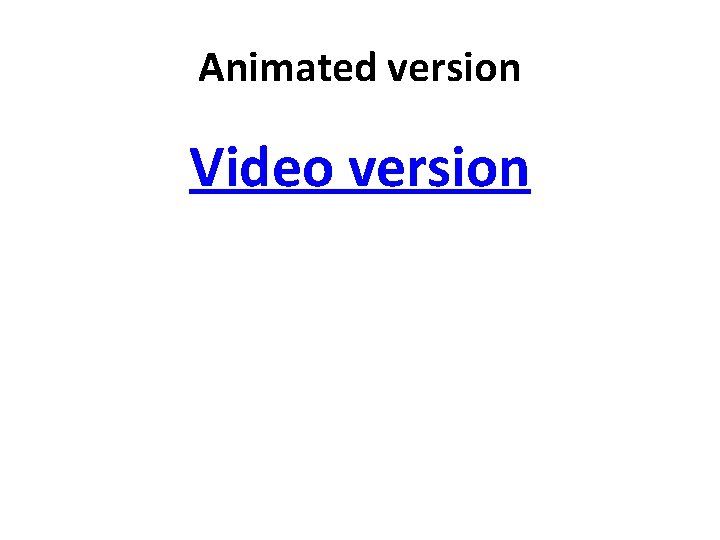 Animated version Video version 