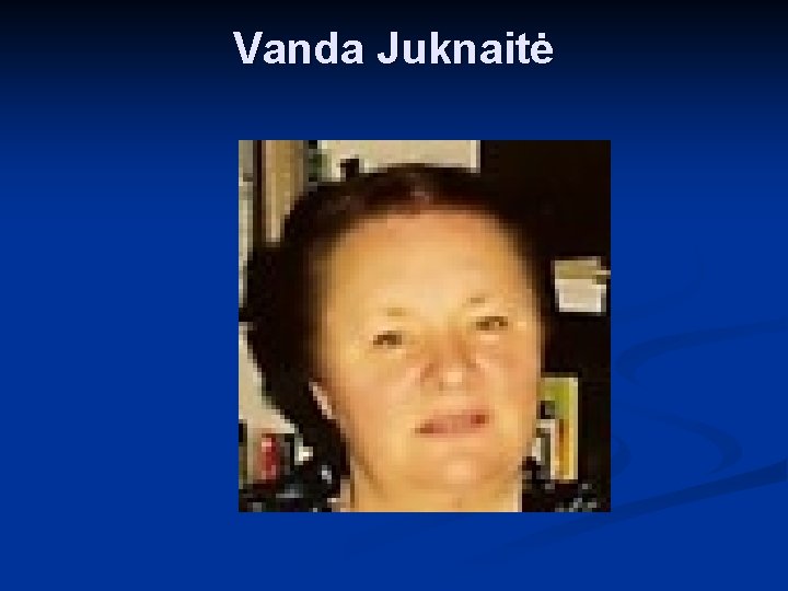 Vanda Juknaitė 