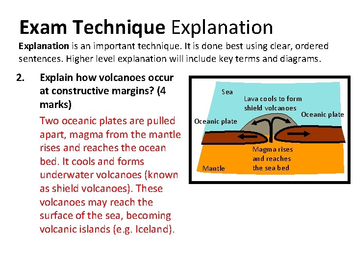 Exam Technique Explanation is an important technique. It is done best using clear, ordered Exam Technique Explanation is an important technique. It is done best using clear, ordered