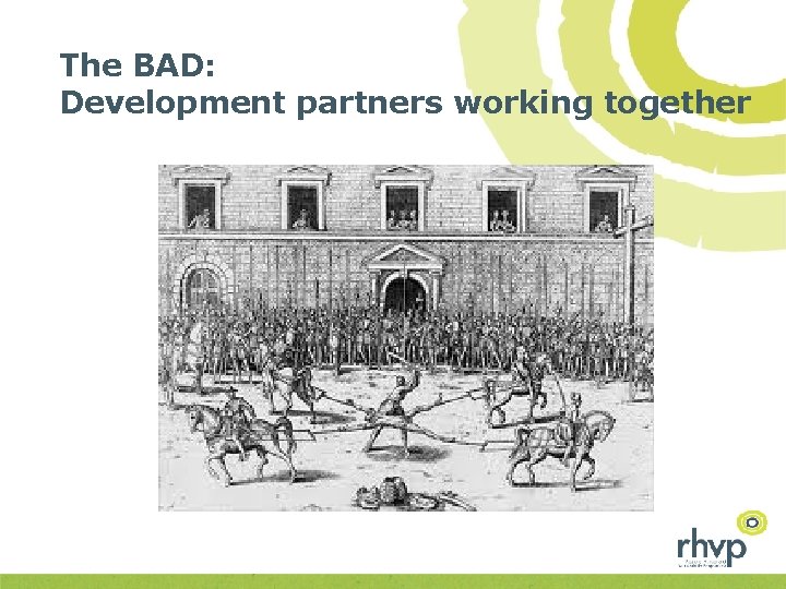 The BAD: Development partners working together 