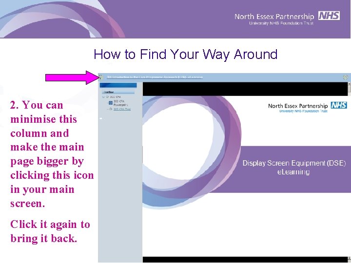 How to Find Your Way Around 2. You can minimise this column and make How to Find Your Way Around 2. You can minimise this column and make
