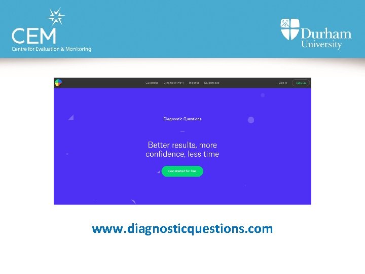 C B A www. diagnosticquestions. com 