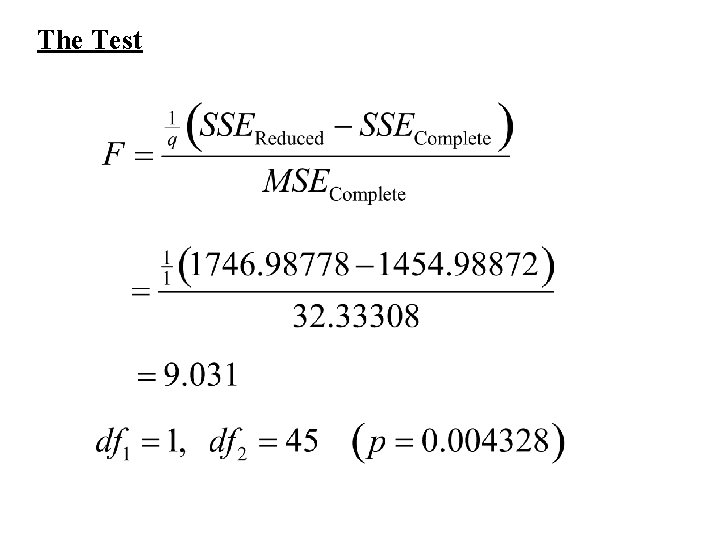 The Test 