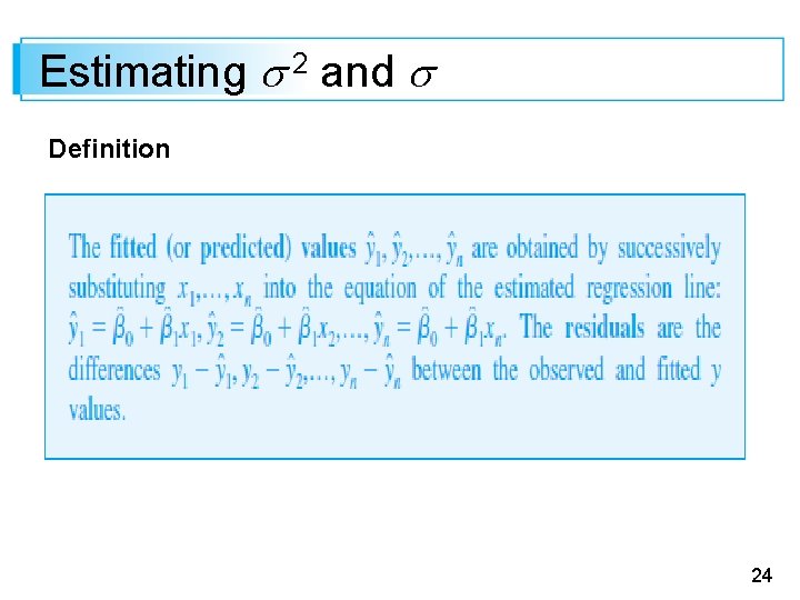 Estimating 2 and Definition 24 