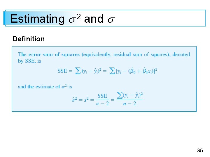 Estimating 2 and Definition 35 