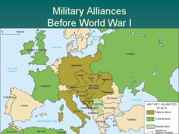 Military Alliances Before World War I 