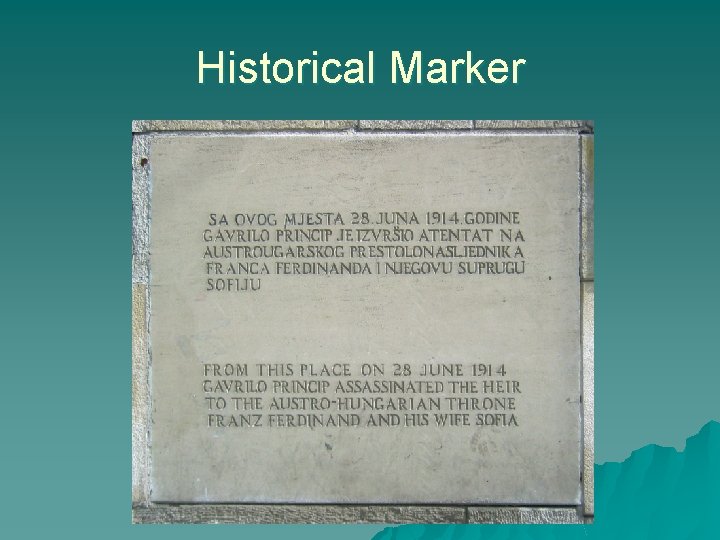 Historical Marker 
