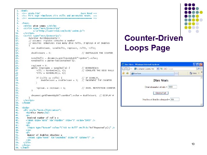 Counter-Driven Loops Page 13 