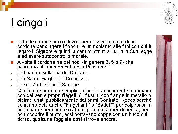 I cingoli n n - Tutte le cappe sono o dovrebbero essere munite di