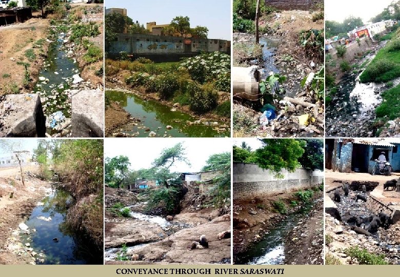CONVEYANCE THROUGH RIVER SARASWATI CONVEYANCE THROUGH RIVER SARASWATI