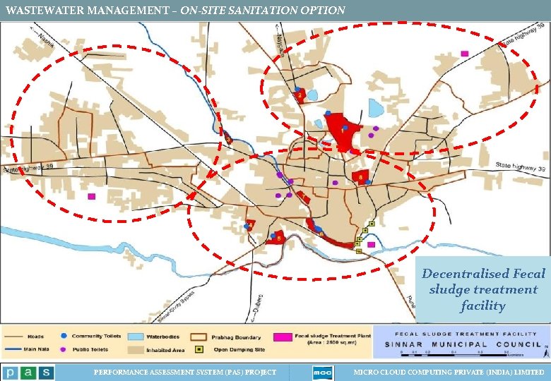 WASTEWATER MANAGEMENT – ON-SITE SANITATION OPTION Decentralised Fecal sludge treatment facility PERFORMANCE ASSESSMENT SYSTEM WASTEWATER MANAGEMENT – ON-SITE SANITATION OPTION Decentralised Fecal sludge treatment facility PERFORMANCE ASSESSMENT SYSTEM