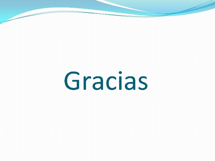 Gracias 