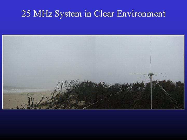 25 MHz System in Clear Environment 25 MHz System in Clear Environment
