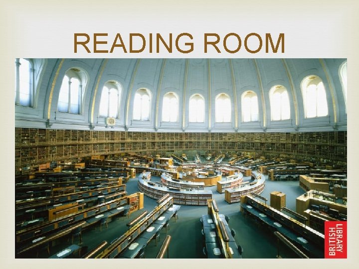 READING ROOM 