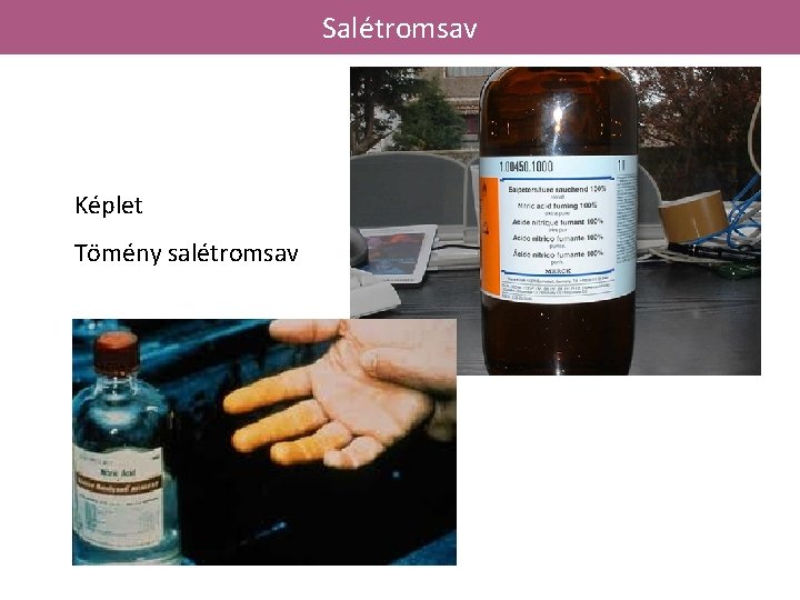 Salétromsav Képlet Tömény salétromsav 