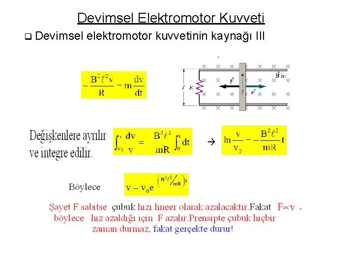 Devimsel Elektromotor Kuvveti q Devimsel elektromotor kuvvetinin kaynağı III 