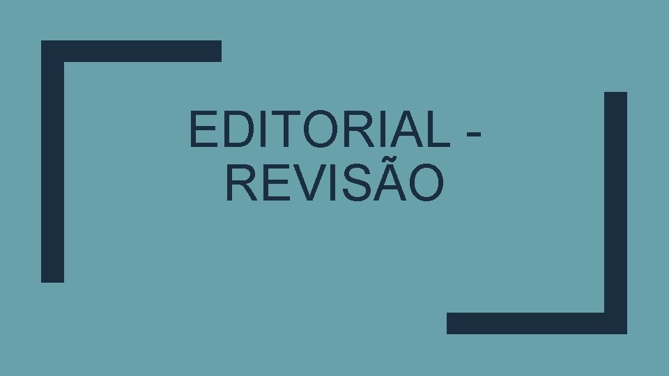 EDITORIAL REVISÃO 