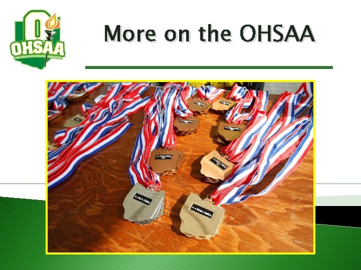 More on the OHSAA 