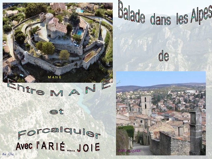 MANE Au Clic FORCALQUIER MANE Au Clic FORCALQUIER