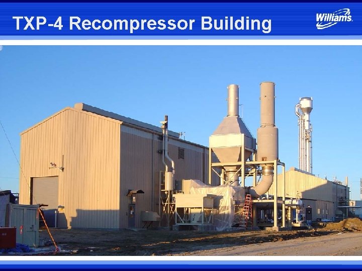 TXP-4 Recompressor Building TXP-4 Recompressor Building