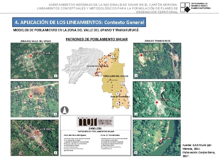 ASENTAMIENTOS INDÍGENAS DE LA NACIONALIDAD SHUAR EN EL CANTÓN MORONA: LINEAMIENTOS CONCEPTUALES Y METODOLÓGICOS