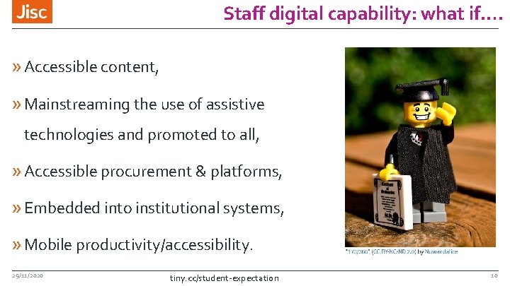 Staff digital capability: what if…. » Accessible content, » Mainstreaming the use of assistive