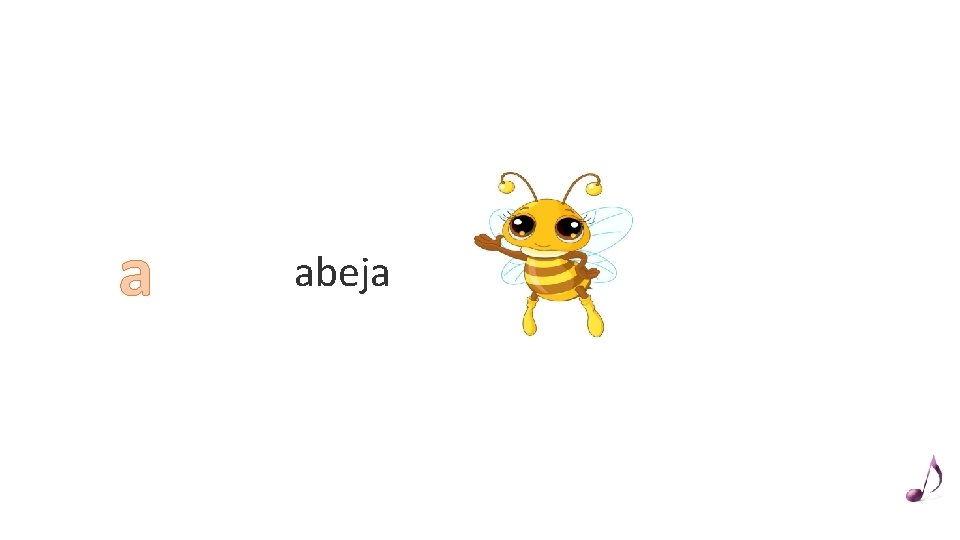 a abeja 
