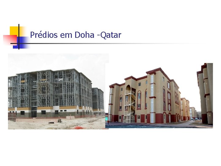 Prédios em Doha Qatar 