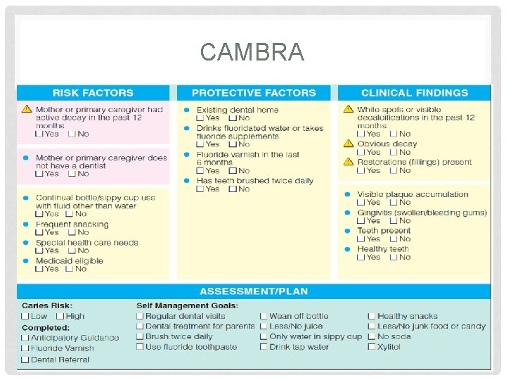 CAMBRA 