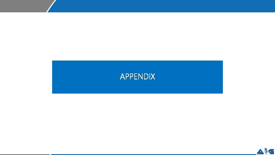 APPENDIX 