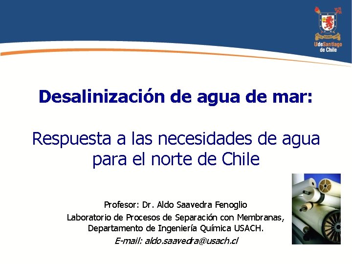 Desalinización de agua de mar: Respuesta a las necesidades de agua para el norte