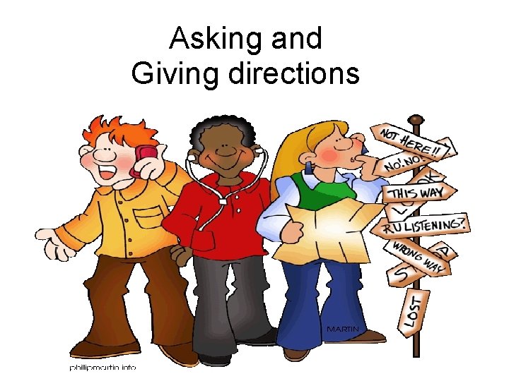 Asking and Giving directions 