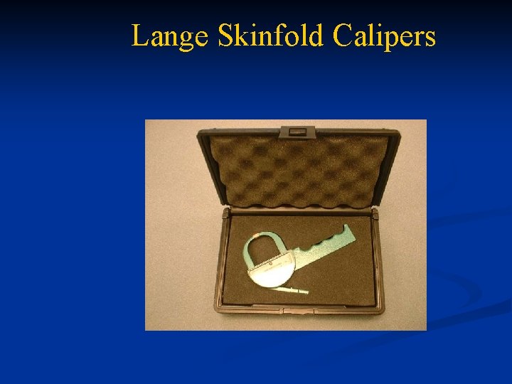 Lange Skinfold Calipers 