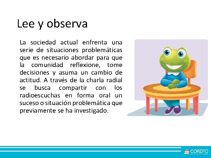 Lee y observa La sociedad actual enfrenta una serie de situaciones problemáticas que es Lee y observa La sociedad actual enfrenta una serie de situaciones problemáticas que es