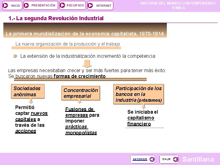 INICIO PRESENTACIÓN RECURSOS HISTORIA DEL MUNDO CONTEMPORÁNEO TEMA 6 INTERNET 1. - La segunda INICIO PRESENTACIÓN RECURSOS HISTORIA DEL MUNDO CONTEMPORÁNEO TEMA 6 INTERNET 1. - La segunda