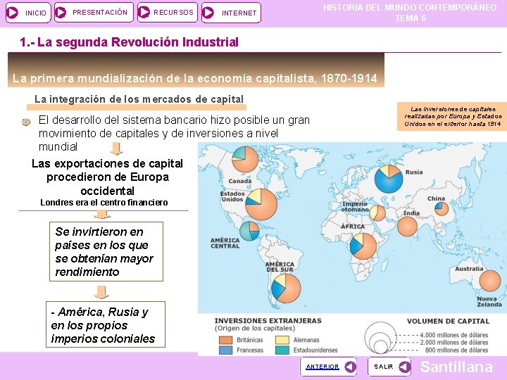 INICIO PRESENTACIÓN RECURSOS HISTORIA DEL MUNDO CONTEMPORÁNEO TEMA 6 INTERNET 1. - La segunda INICIO PRESENTACIÓN RECURSOS HISTORIA DEL MUNDO CONTEMPORÁNEO TEMA 6 INTERNET 1. - La segunda