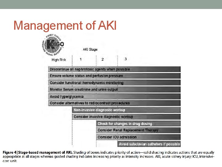 Management of AKI Management of AKI