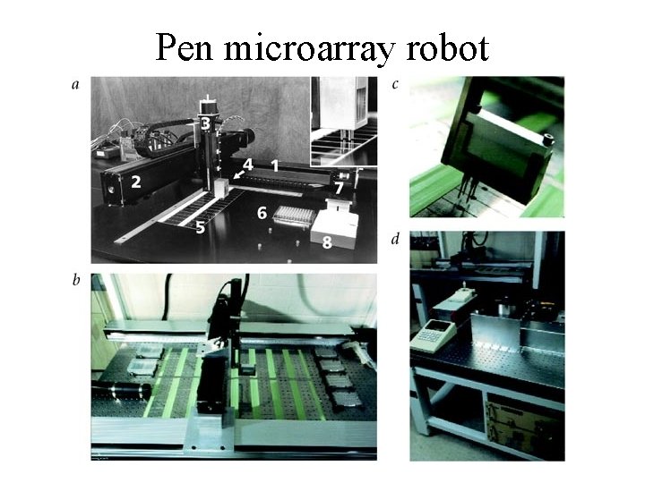 Pen microarray robot Pen microarray robot