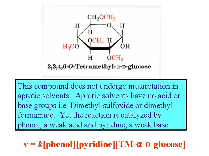 This compound does not undergo mutarotation in aprotic solvents. Aprotic solvents have no acid This compound does not undergo mutarotation in aprotic solvents. Aprotic solvents have no acid