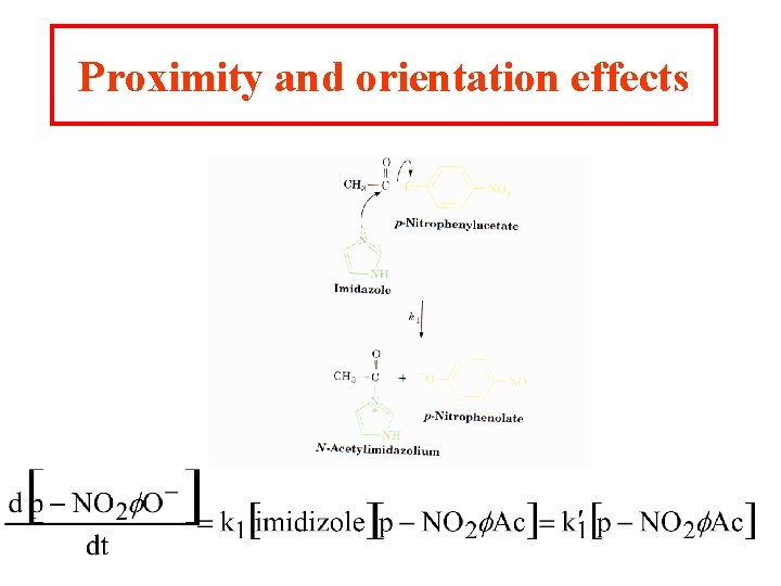 Proximity and orientation effects Proximity and orientation effects